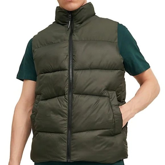 Jack and Jones Puffer Vest - Picture 1 of 5